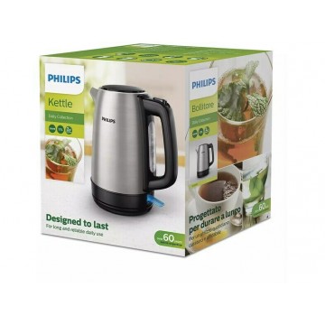 Philips HD9350/90 Daily Collection Βραστήρας 1.7lt 2200W Ασημί Philips HD9350/90 Daily Collection Βραστήρας 1.7lt 2200W Ασημί